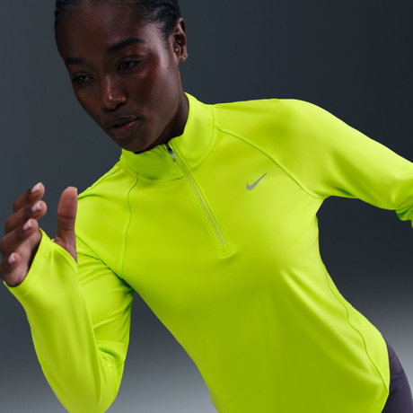 NIKE - Tempo Dri-FIT HZ TP Kadın Yeşil Sweatshirt
