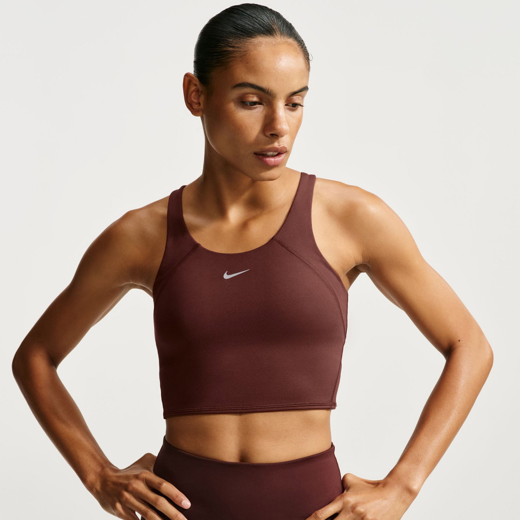 Женские  Nike Tempo Dri-FIT Ms Crop Bra Tank Atlet