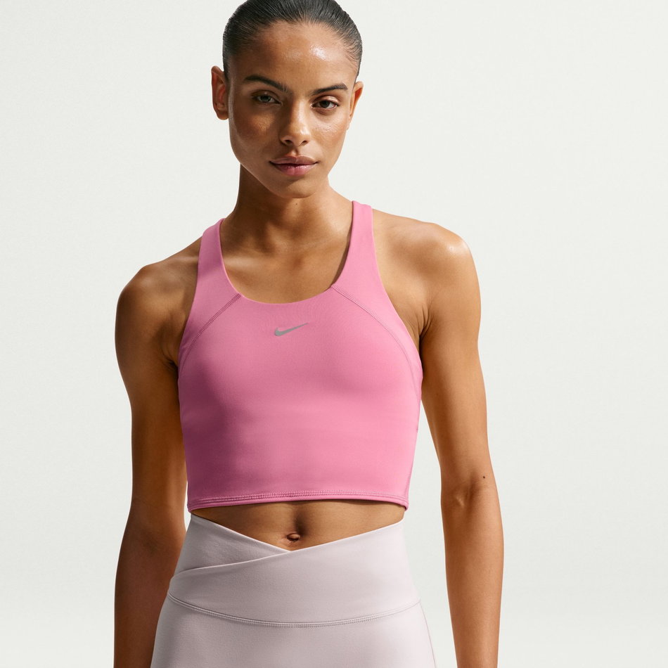 Tempo Dri-FIT Ms Crop Bra Tank Kadın Pembe Atlet