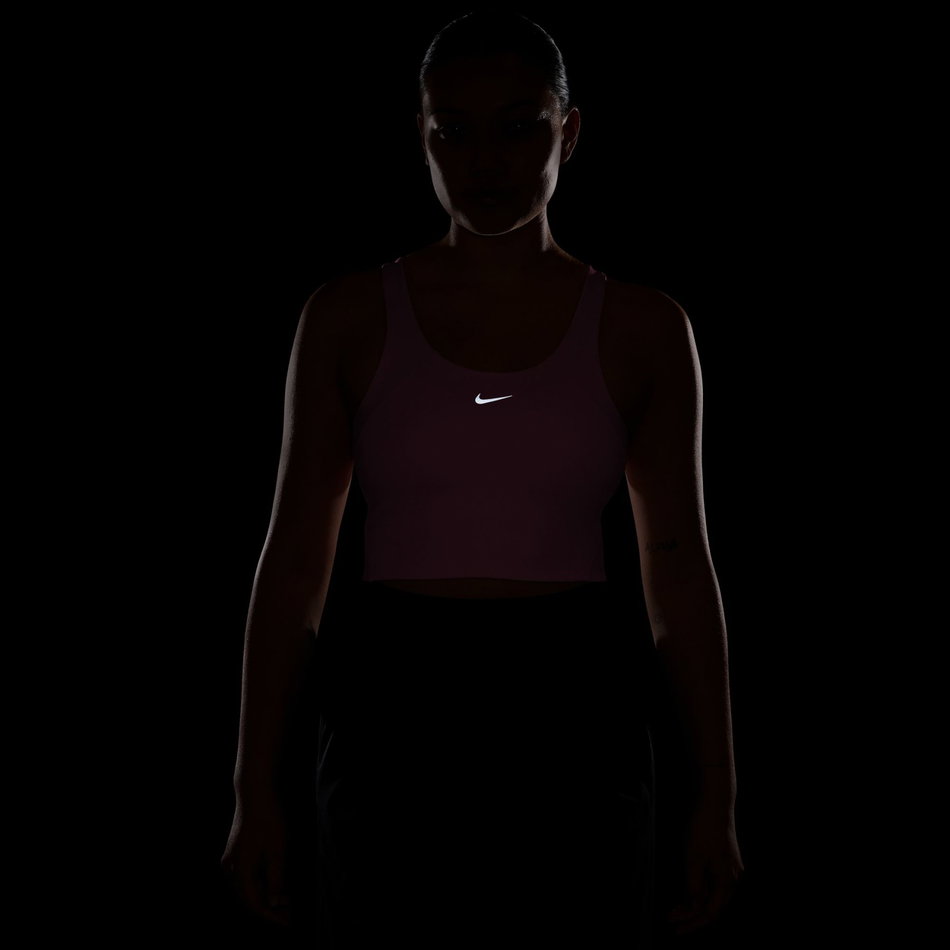 Tempo Dri-FIT Ms Crop Bra Tank Kadın Pembe Atlet