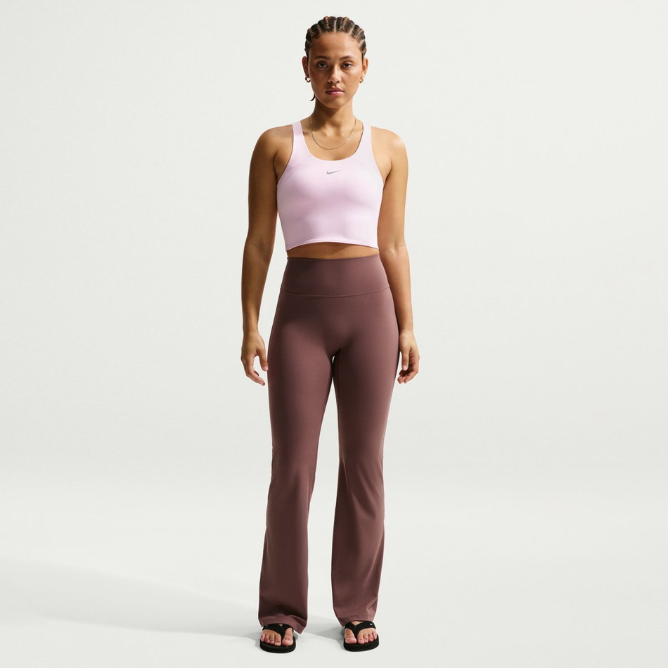 Tempo Dri-FIT Ms Crop Bra Tank Kadın Pembe Sporcu Sütyeni