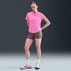 NIKE - Tempo Dri-FIT SS Top Kadın Pembe Tişört (1)