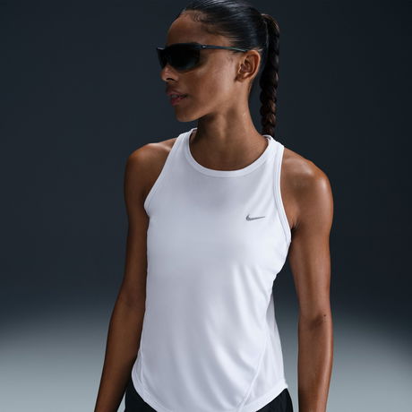 NIKE - Tempo Dri-FIT Tank Kadın Beyaz Atlet