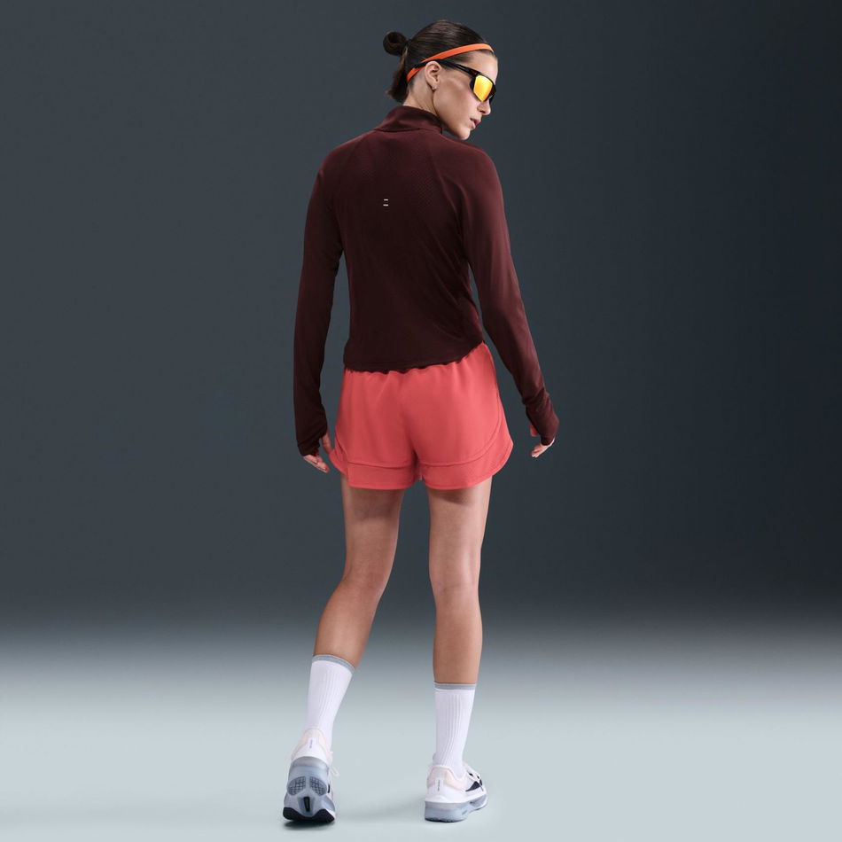 Tempo NVLT Dri-FIT HZ TP Kadın Bordo Sweatshirt
