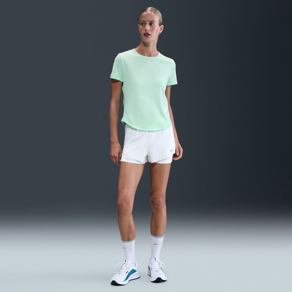 Tempo Swoosh Dri-FIT SS Top Kadın Yeşil Tişört