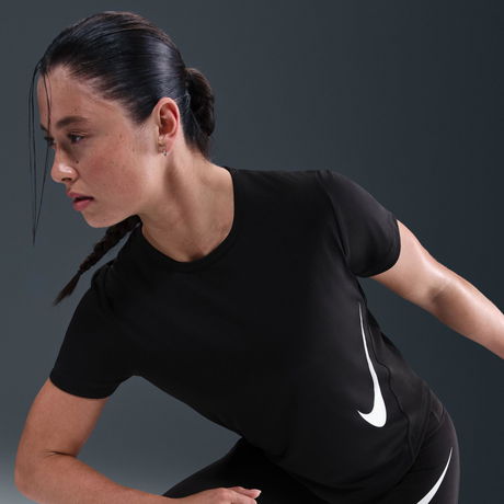 NIKE - Tempo Swoosh HBR Dri-FIT SS Top Kadın Tişört (1)
