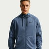 NIKE - Therma-FIT Hoodie Fz Erkek Mavi Sweatshirt (1)
