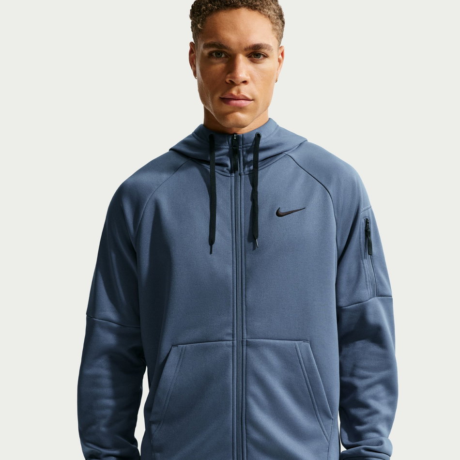 Therma-FIT Hoodie Fz Erkek Mavi Sweatshirt