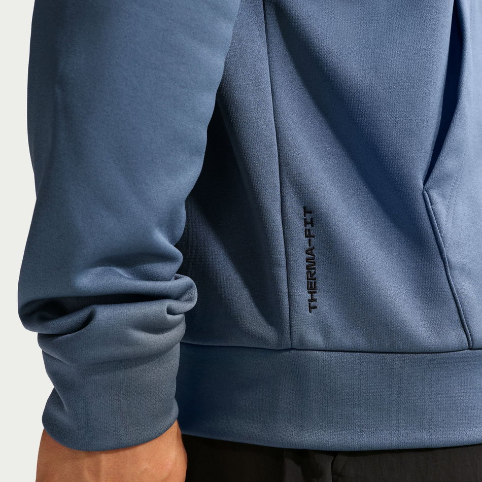 Therma-FIT Hoodie Fz Erkek Mavi Sweatshirt