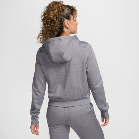 NIKE - Therma-FIT One FZ Hoodie Kadın Gri Sweatshirt (1)