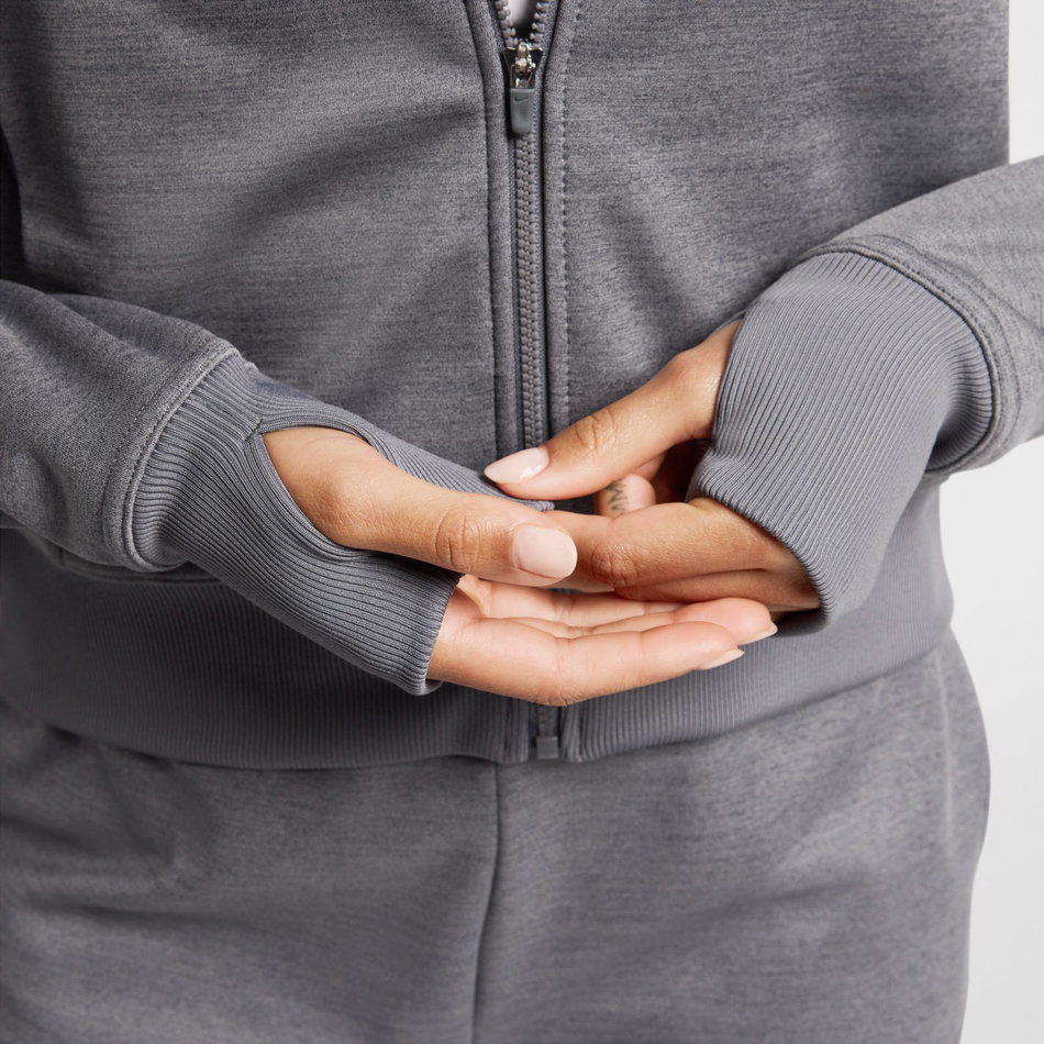 Therma-FIT One FZ Hoodie Kadın Gri Sweatshirt