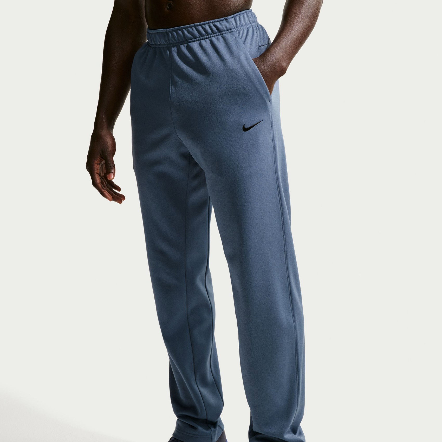 Nike Therma-FIT Pant Regular Erkek Mavi Eşofman Altı DQ4856-491