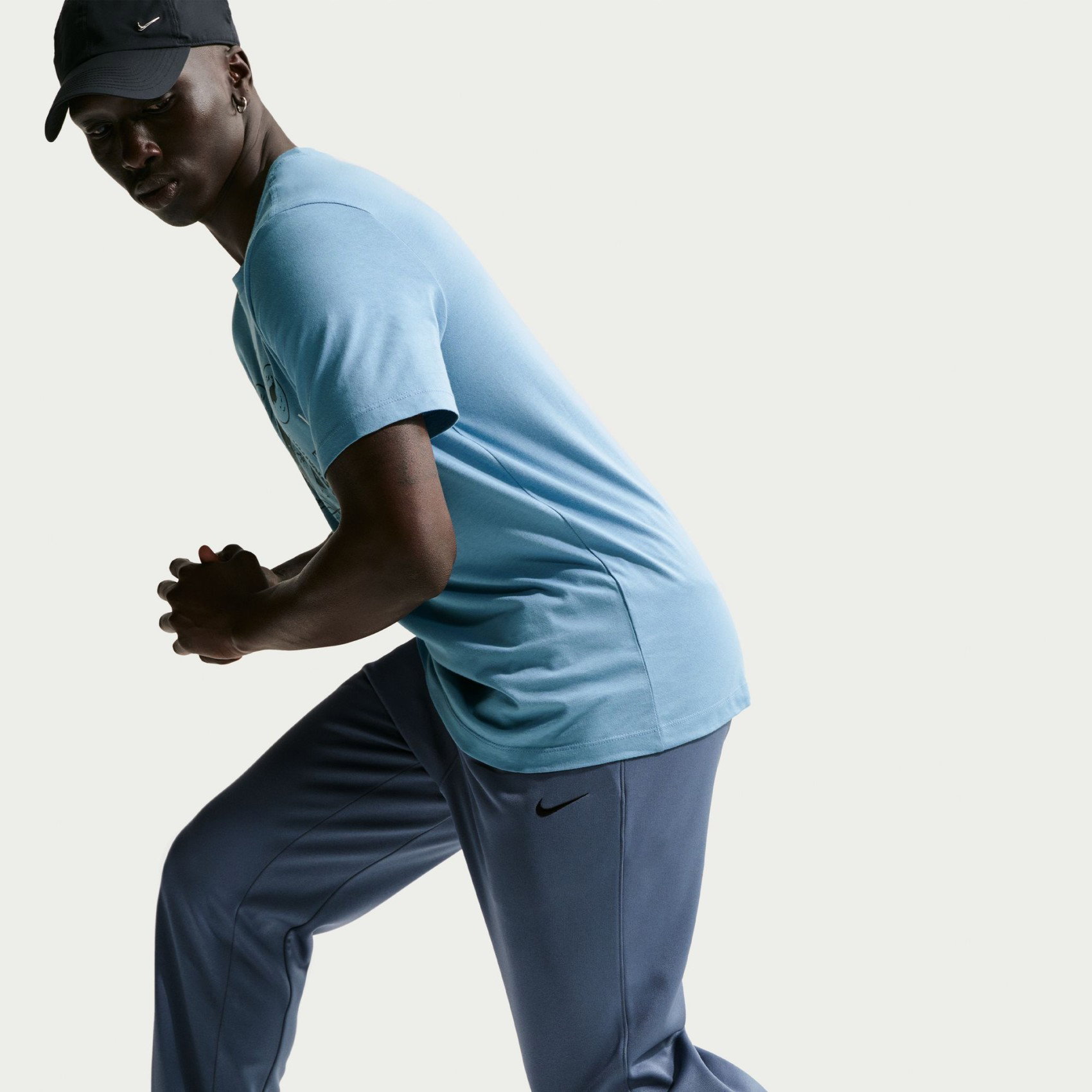 Nike Therma-FIT Pant Regular Erkek Mavi Eşofman Altı DQ4856-491