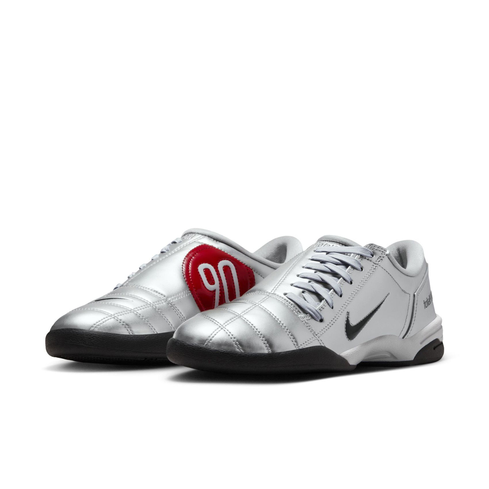 Nike フットボールシューズ 90 シルバー Nike Nike Total 90 'Metallic Silver' Kadın Sneaker Ayakkabı IM7595-001