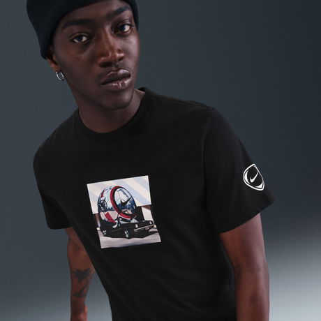 NIKE - Total 90 Tee Erkek Siyah Tişört