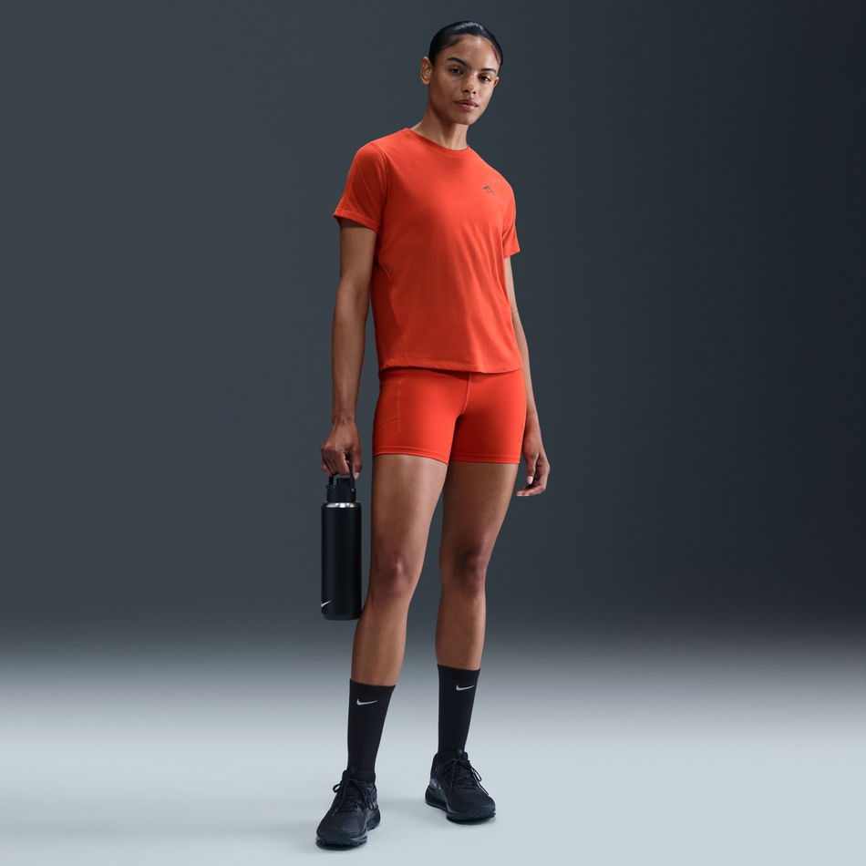 Trail Dri-FIT SS Top Kadın Kırmızı Tişört