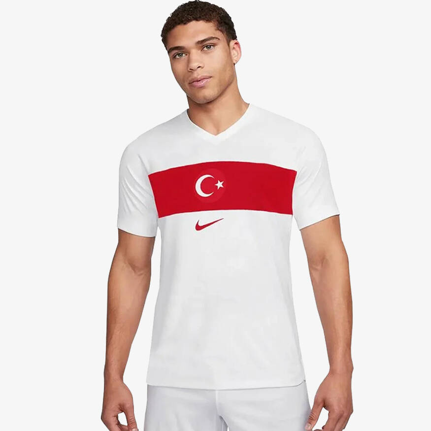 Мужские  Nike Türkiye Milli Takim 2024/25 Taraftar Futbol Formasi для футбола