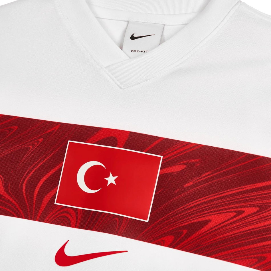 Türkiye Milli Takımı 2026 Deplasman Çocuk Beyaz Forma