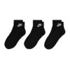 NIKE - Unisex Sportswear Everyday Essential Ankle Çorap (3 Çift) (1)