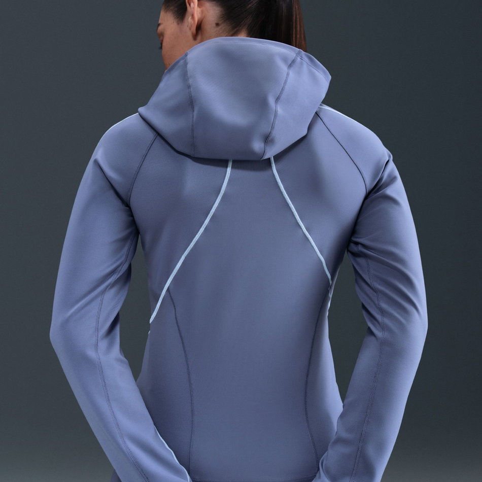 Universa Dri-FIT HD LS Top Kadın Mavi Sweatshirt