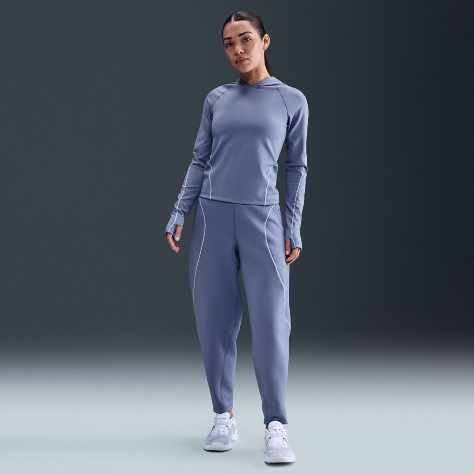 Universa Dri-FIT HD LS Top Kadın Mavi Sweatshirt