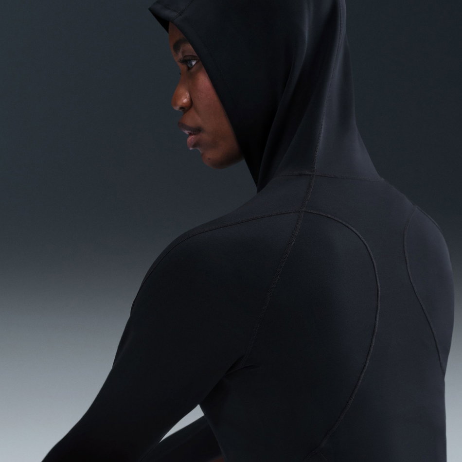 Universa Dri-FIT HD LS Top Kadın Siyah Sweatshirt