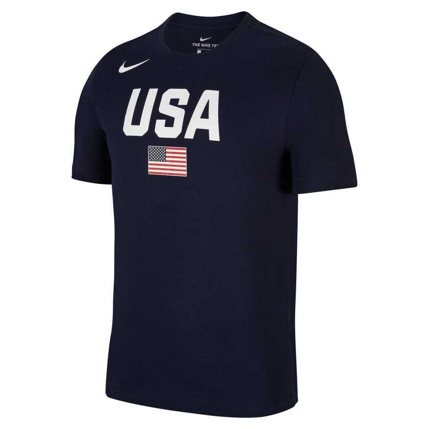 USAB M NK DRY TEE TEAM SS