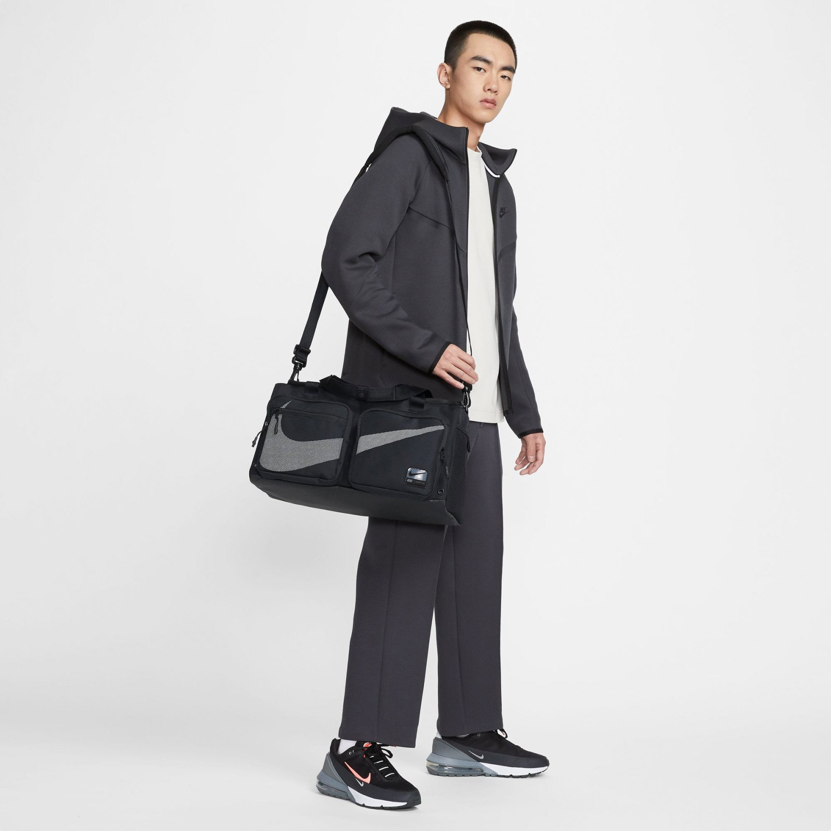 リリィ Nike Utility S Power Duffel 2.0 Siyah Spor Çantası HF0654-010