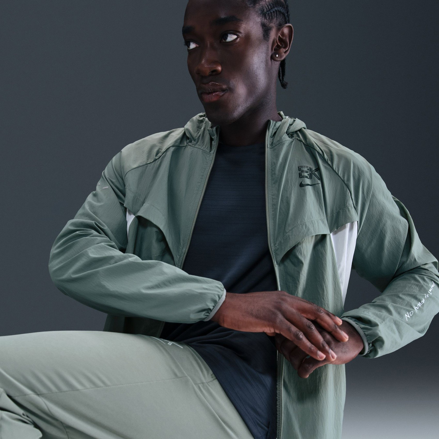 Nike UV Repel Kipchoge Stride Jacket Erkek Ceket ve Yağmurluk