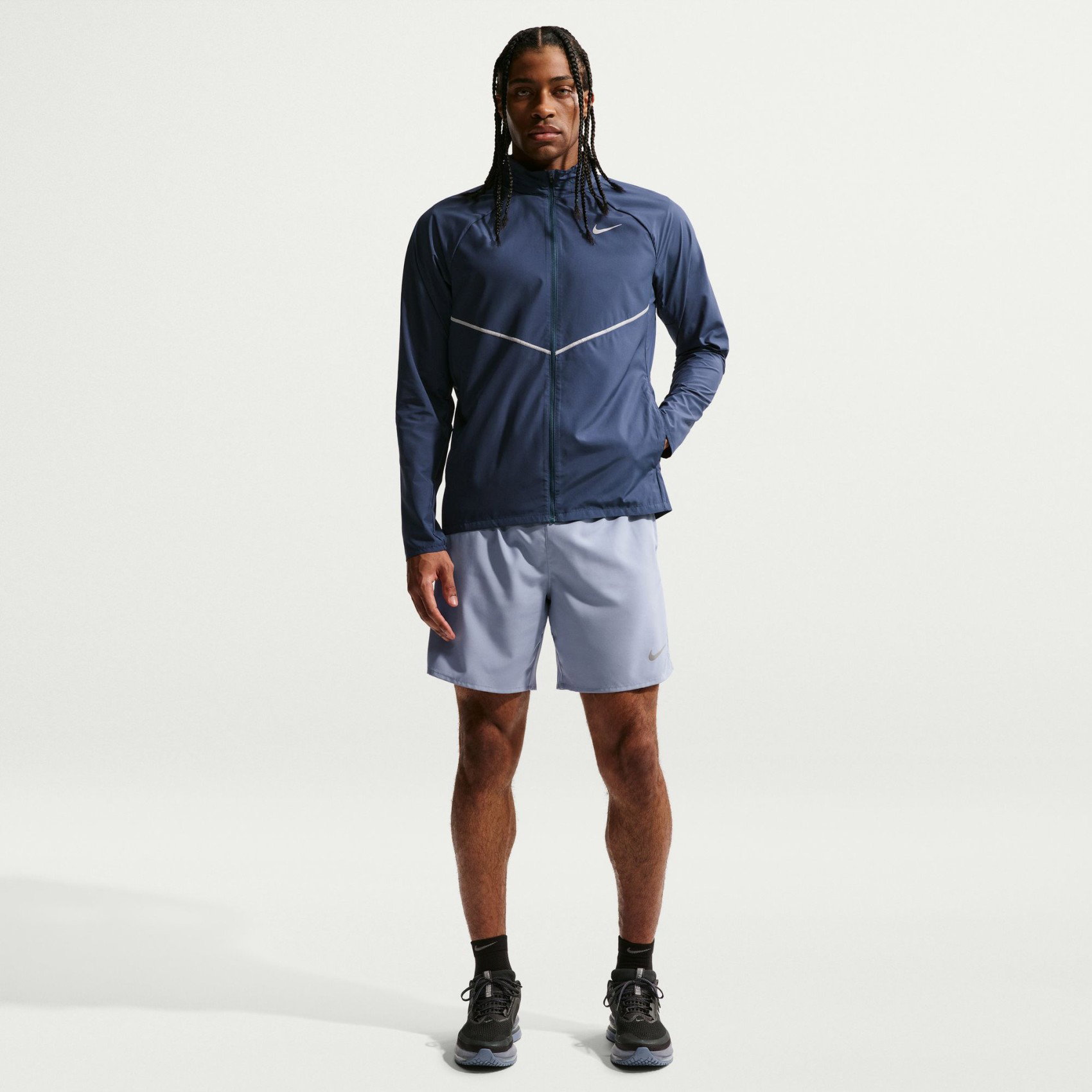 Nike UV Repel Miler Jacket Erkek Mavi Ceket IF2369-410