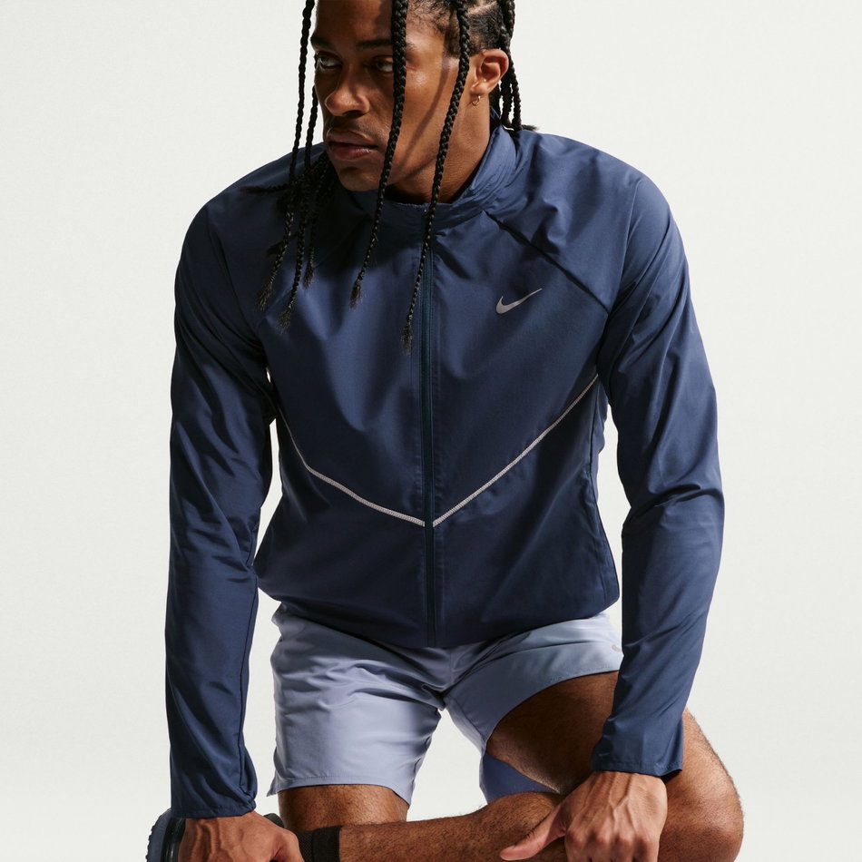 UV Repel Miler Jacket Erkek Mavi Ceket