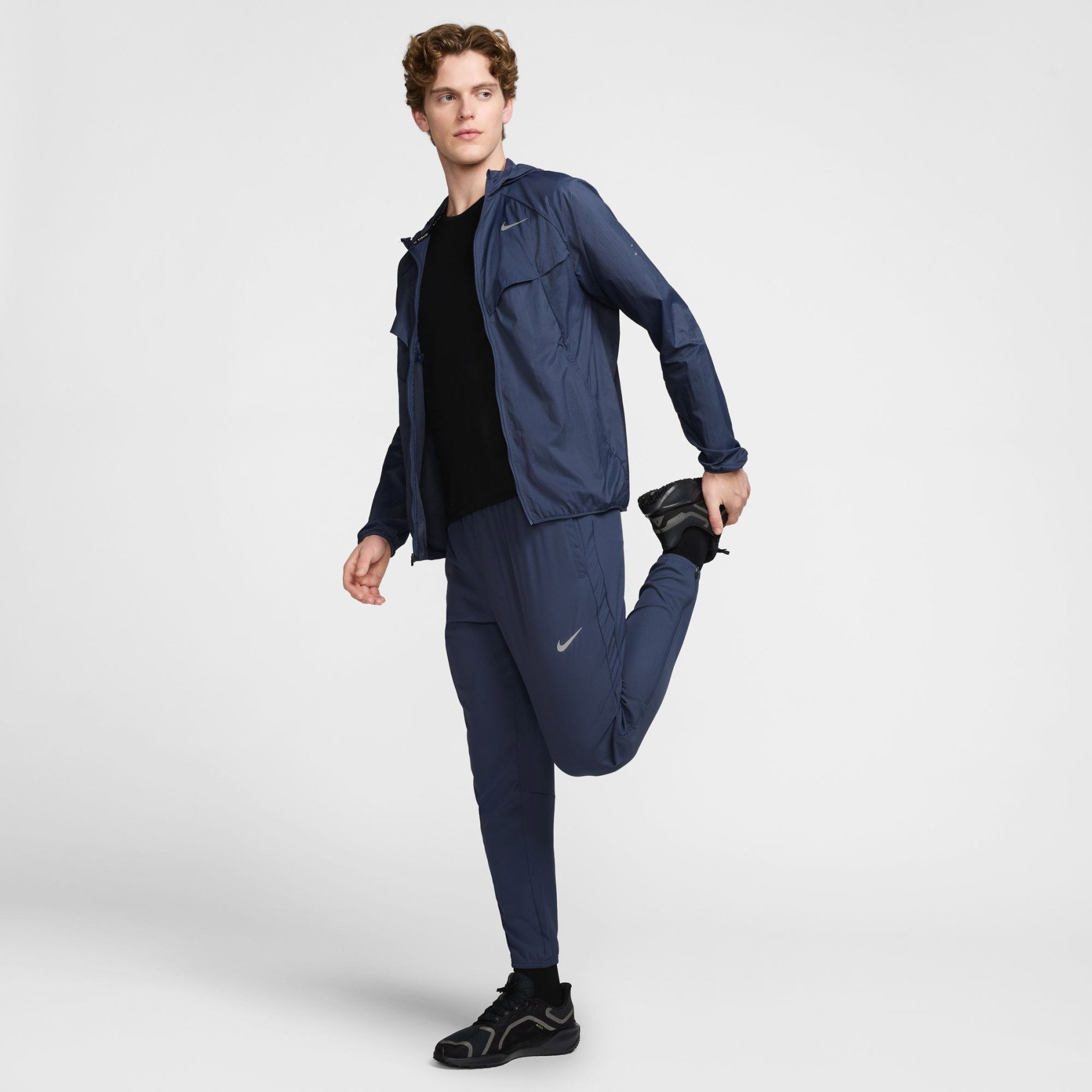 Nike UV Repel Stride Jacket Erkek Mavi Ceket HV4548-437
