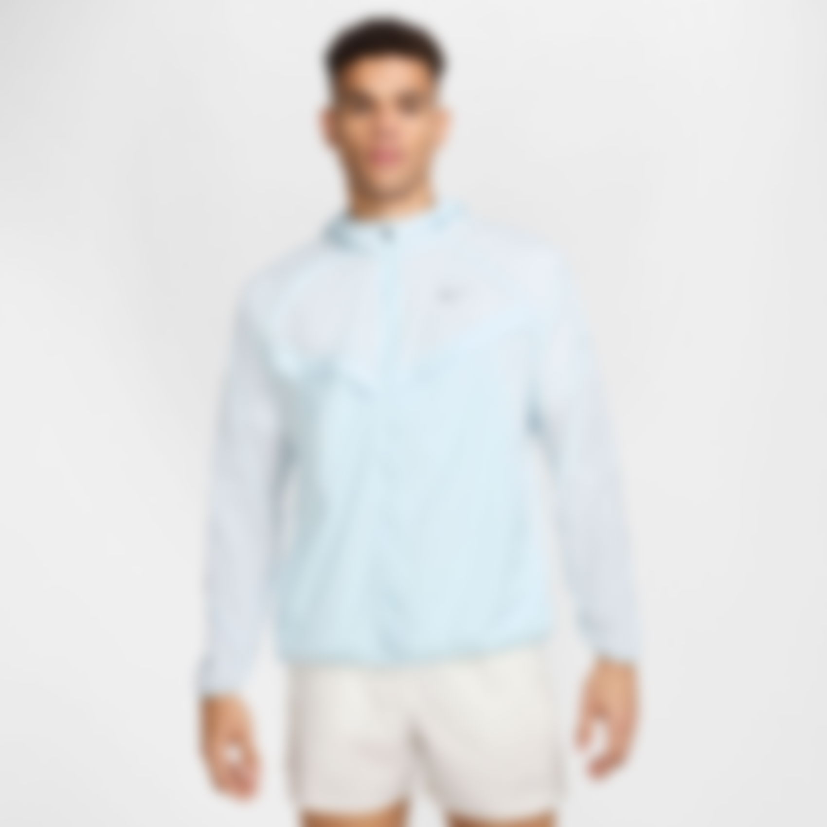 NIKE - UV Repel Stride Jacket Erkek Mavi Ceket