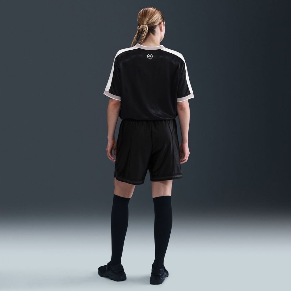 V-Neck Jersey Top Kadın Siyah Tişört