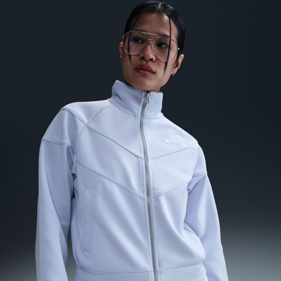 Windrunner Poly Knit Jacket Kadın Mavi Ceket