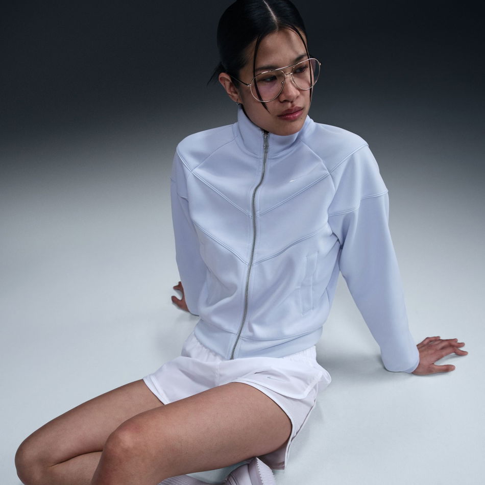 Windrunner Poly Knit Jacket Kadın Mavi Ceket