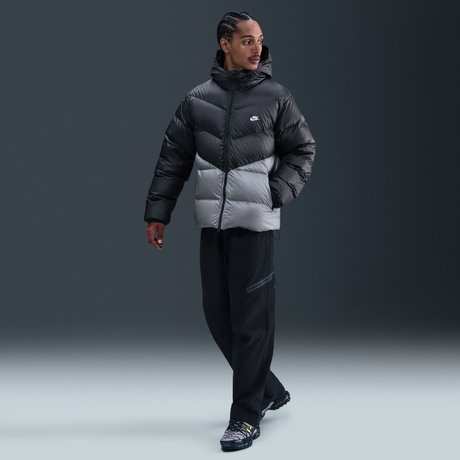 NIKE - Windrunner Statement Jacket Erkek Gri Mont