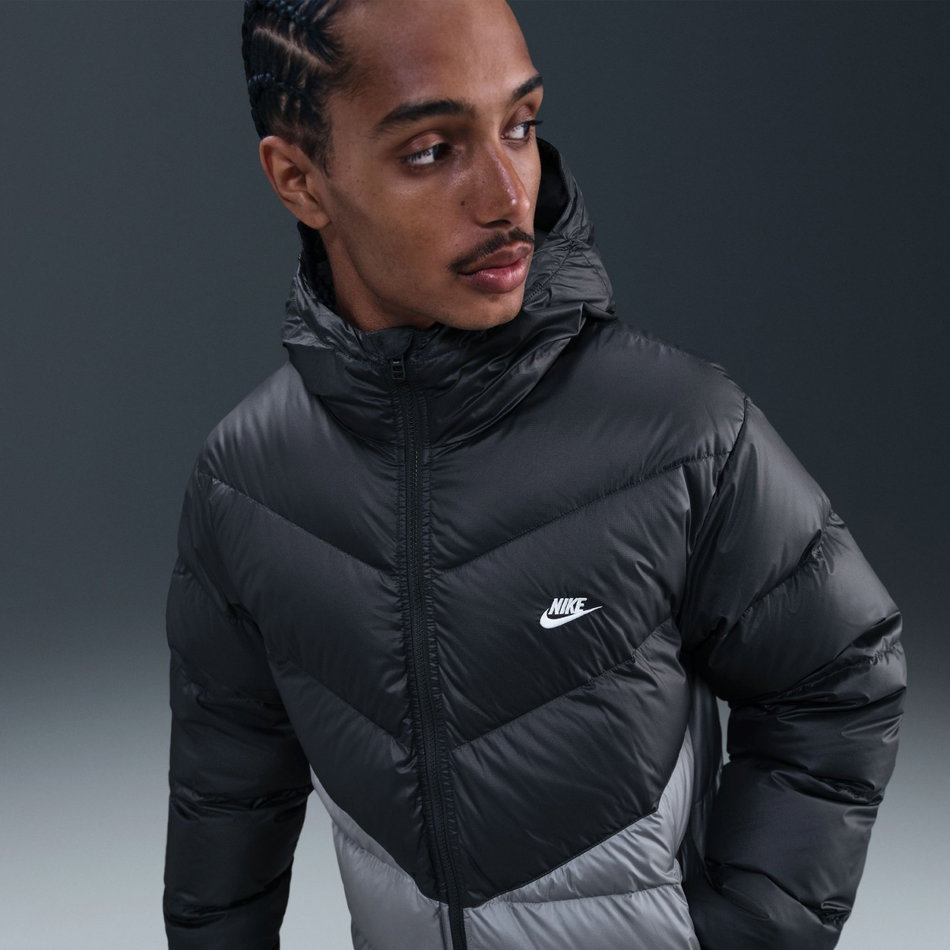 Windrunner Statement Jacket Erkek Gri Mont