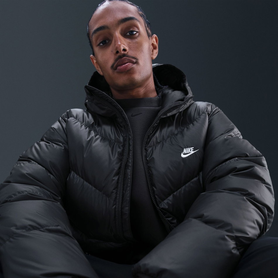Windrunner Statement Jacket Erkek Gri Mont