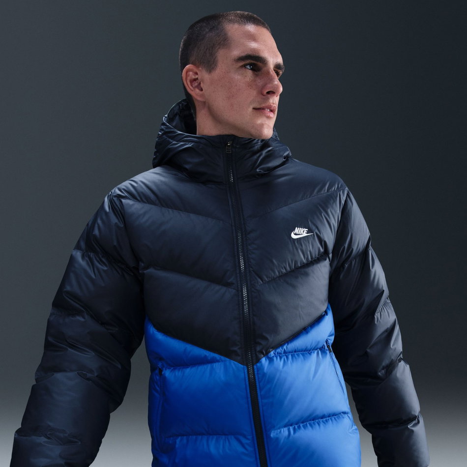 Windrunner Statement Jacket Erkek Mavi Mont
