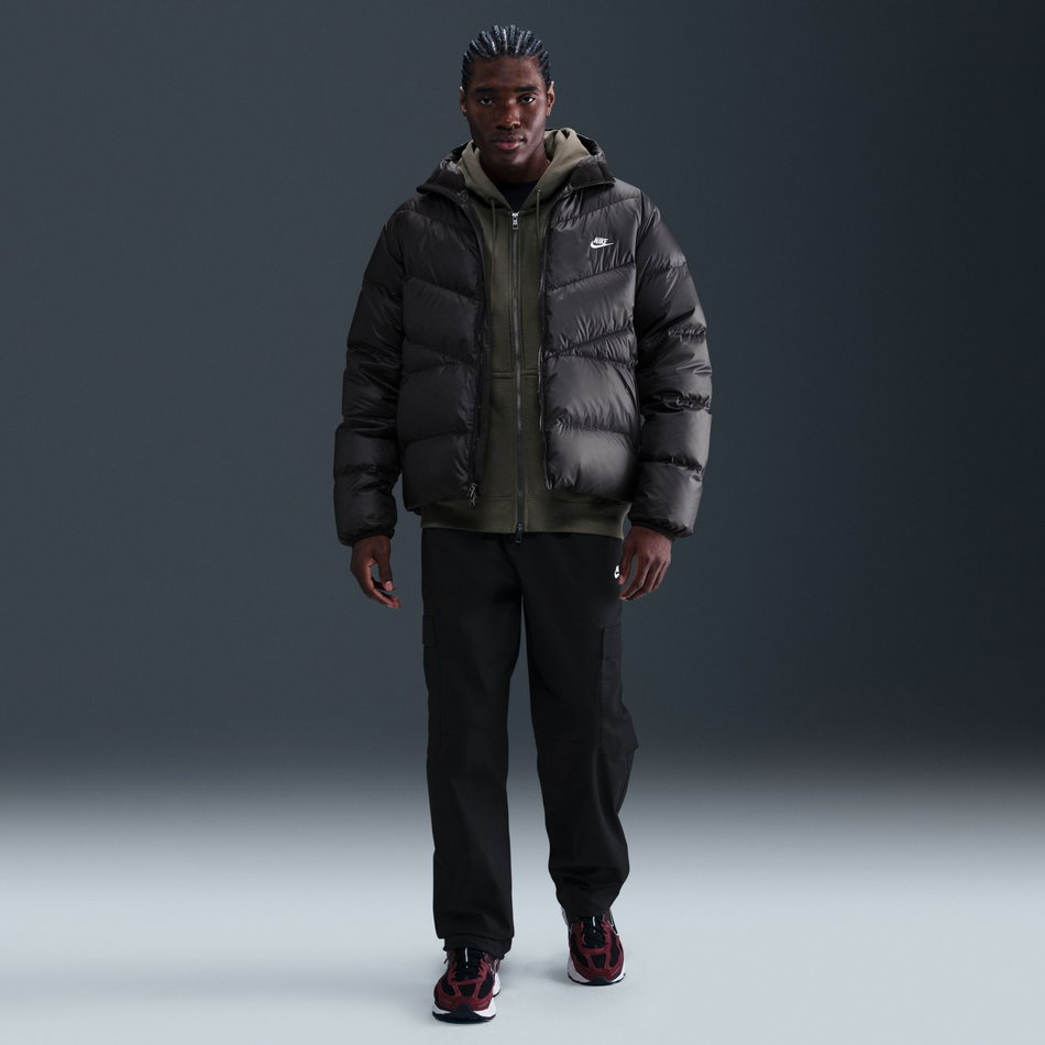 Windrunner Statement Jacket Erkek Siyah Mont