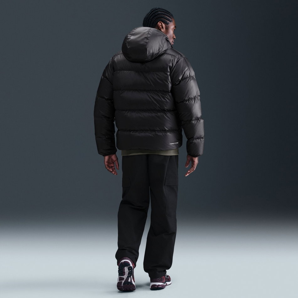 Windrunner Statement Jacket Erkek Siyah Mont
