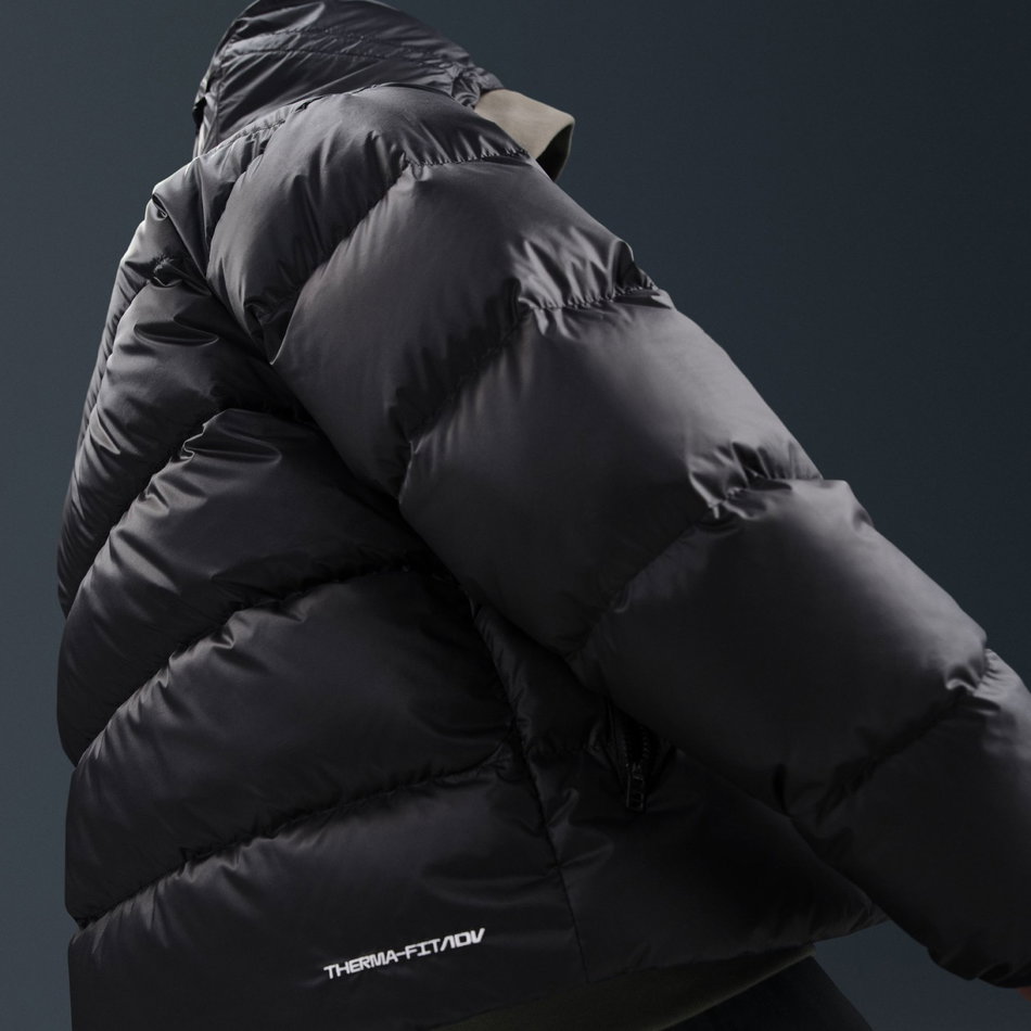 Windrunner Statement Jacket Erkek Siyah Mont