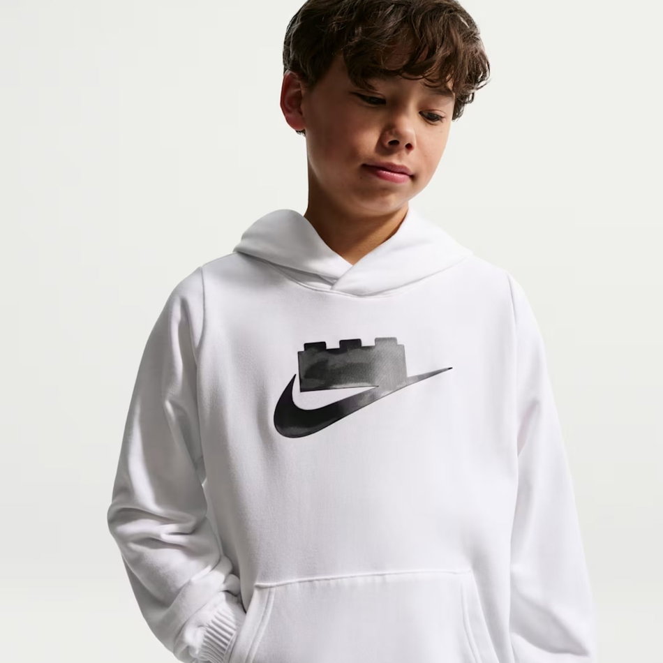Nike x LEGO® Collection Hoodie Çocuk Beyaz Sweatshirt