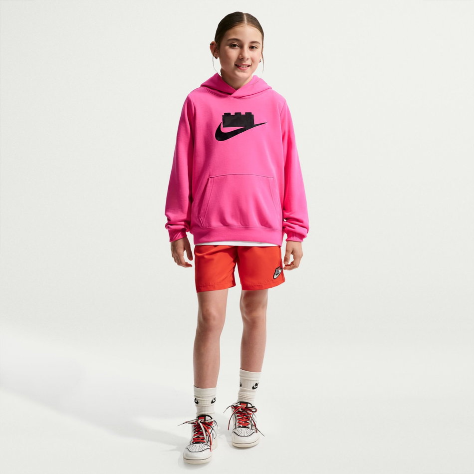 Nike x LEGO® Collection Hoodie Çocuk Pembe Sweatshirt