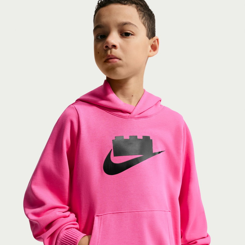 Nike x LEGO® Collection Hoodie Çocuk Pembe Sweatshirt