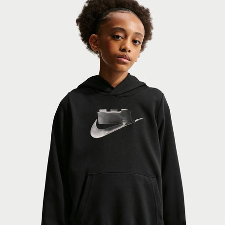 NIKE - Nike x LEGO® Collection Hoodie Çocuk Siyah Sweatshirt (1)