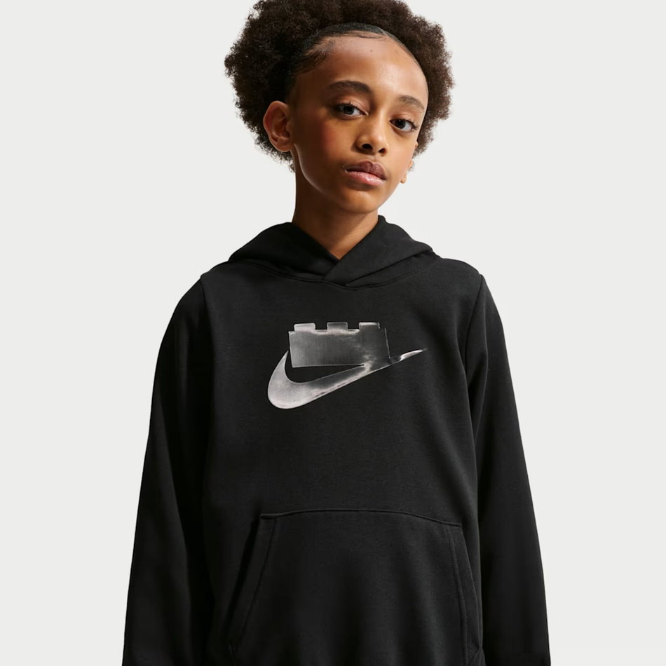 Nike x LEGO® Collection Hoodie Çocuk Siyah Sweatshirt