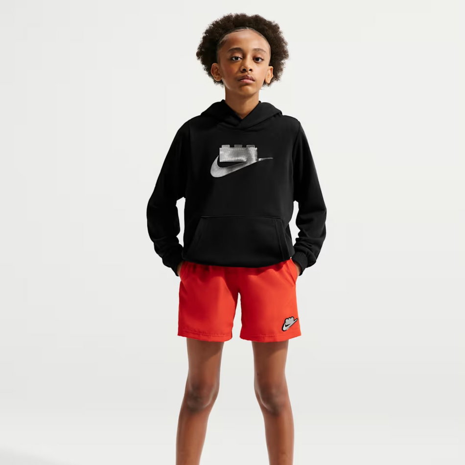 Nike x LEGO® Collection Hoodie Çocuk Siyah Sweatshirt