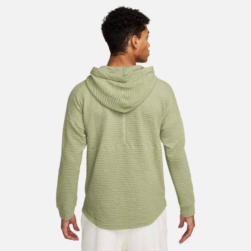 Nike Yoga Dri Fit Texture Pullover Erkek Sweatshirt